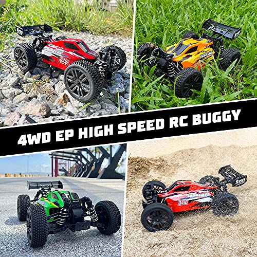 40 Km/H Fast Drift RC Rally Car, 1/14 Eléctrico Short Course Rally Monster RTR, Camión RC 4WD con Absorción De Impactos Y Carga por Resistencia A Caídas, Vehículo Todo Terreno De Escalada