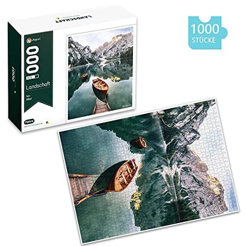 Aapxi Rompecabezas de 1000 piezas para adultos paisaje rompecabezas decoración del hogar 70 x 50 cm