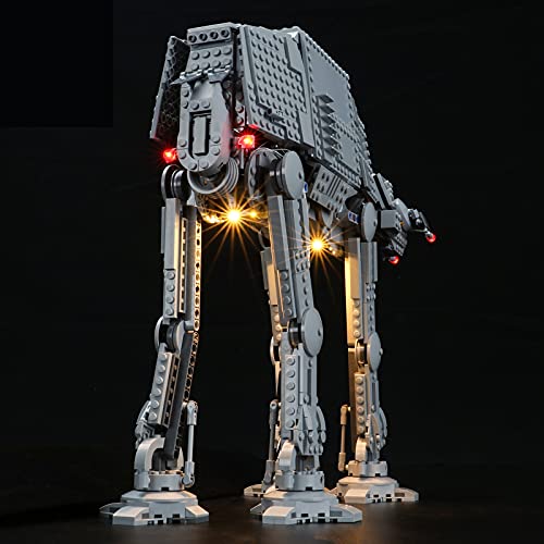 ADMLZQQ Kit De Luces LED para Lego 75288, El Kit De Luces LED De Ladrillo Compatible con Star Wars At-At Walker, No Incluye El Modelo Lego