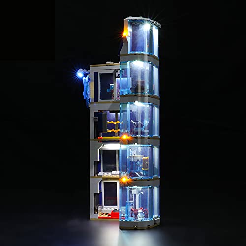 ADMLZQQ Kit De Luces LED para Lego 76166, El Kit De Luces LED De Ladrillo Compatible con Marvel Batalla En La Torre De Los Vengadores,No Incluye El Modelo Lego
