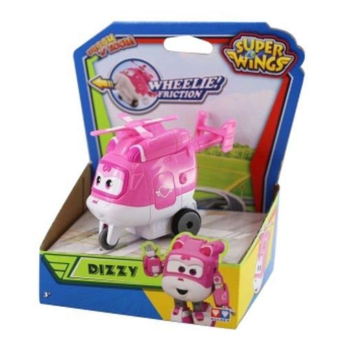 Alpha Animation & Toys Super Wings Vroom ‘N Zoom Dizzy Vehículo de Juguete - Vehículos de Juguete (Rosa, Color Blanco, 4 Año(S), 9 Año(S), Niño/Niña, Interior, China), 8 Cm