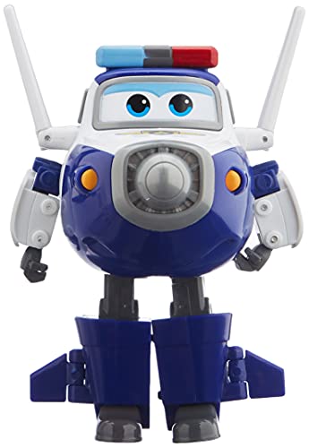Alpha Animation & Toys- Transforming Paul Figura Transformable, Color Azul/Blanco (YW710250)