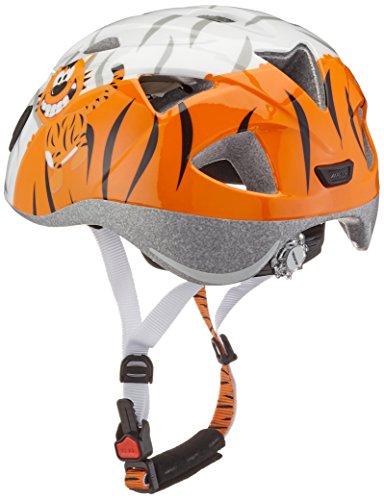 ALPINA XIMO Casco de Ciclismo, Unisex-Youth, White Little Tiger, 49-54