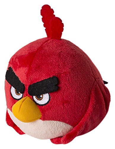 Angry Birds - Peluche Basico - Red, 12 cm