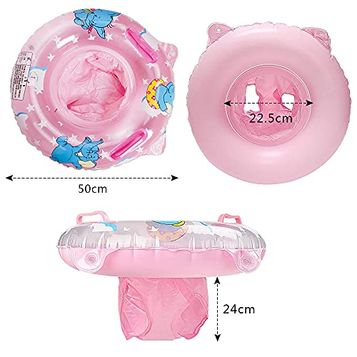 Anillo de Natación Asiento,Anillo de Natación Inflable,Anillo de Natación para Bebé,Flotador Hinchable para Bebé,Anillo Flotador Bebe,Anillo de Natación