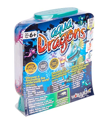 Aqua Dragons- Mundo Submarino Juguete educativo, Multicolor (World Alive 4002)