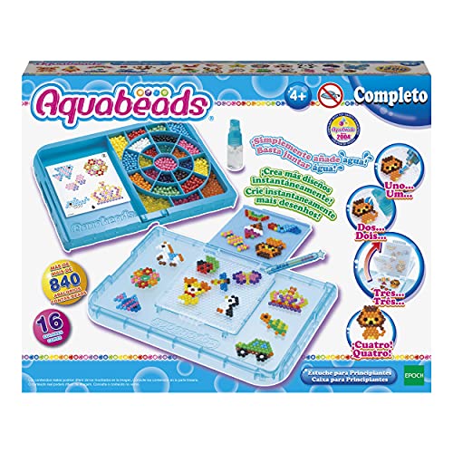 Aquabeads-Para Imaginar Estuche para Principiantes, Multicolor, única (EPOCH 31380) , color/modelo surtido