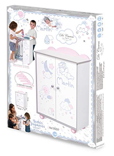 Armario Madera de Muñecas Martín Decuevas 55229