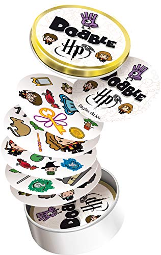 Asmodee Dobble Harry Potter, DOBHP02FR, Jeu D'ambiance - Idioma Francés