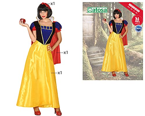 ATOSA disfraz princesa de cuento mujer adulto vestido largo M