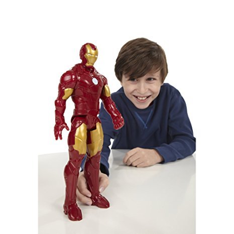 Avengers Assemble Titan Series Marvel héroe Hierro Action Man 12 "Figura