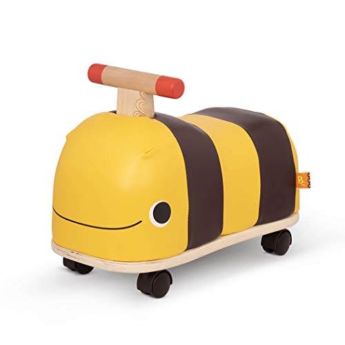 B. BABY- B. Boom Buggy Correpasillos Madera Abeja Juguetes fosforescentes (BX1779Z)