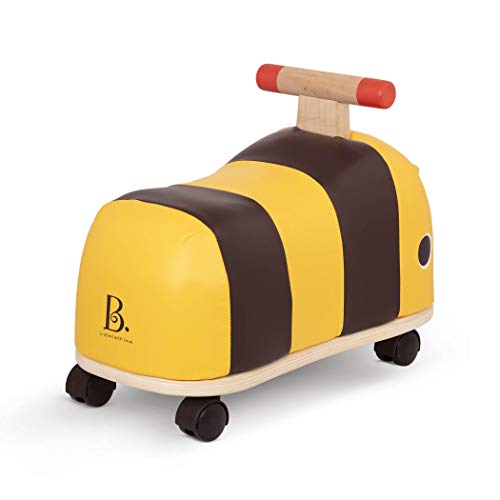 B. BABY- B. Boom Buggy Correpasillos Madera Abeja Juguetes fosforescentes (BX1779Z)