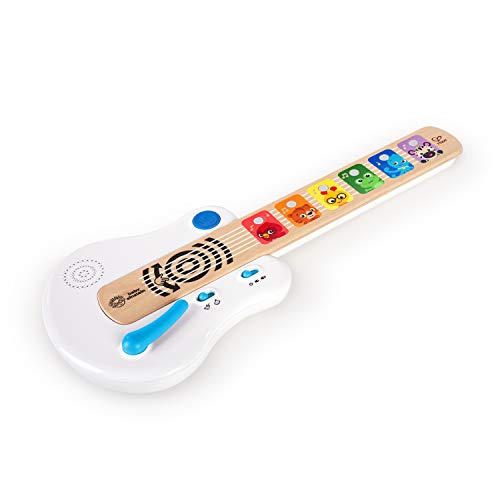 Baby Einstein, Hape Guitarra electrónica, Juguete de madera Strum Along Songs, +12 meses