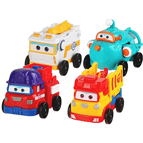 Baby Supplies HIL Super Wings Carro De Empuje Divertido Juguetes De Deformación Juguetes para Niños De 3 A 12 Años Juguetes Educativos para Niños Regalos para Niños Regalo De Cumpleaños