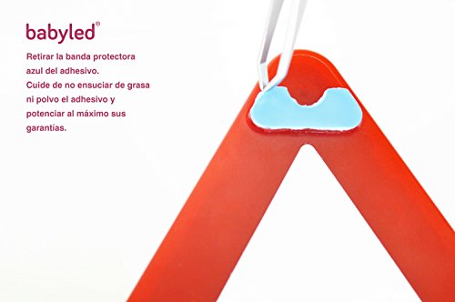 BabyLed - Señal LED de Bebé a Bordo como complemento de la silla de coche