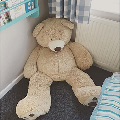 Banabear Osito Osos De Peluche 160 cm Gigante Gran Oso XXL Teddy Bear Piel Suave, cumpleaños, Navidad, Regalo, Juguete