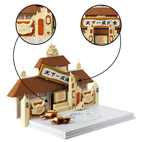 Bandai Dragon Ball Super Tenkaichi Budokai Playset - Etapa del Torneo Mundial de Artes Marciales