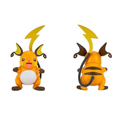 Bandai Pokémon WT0129 - Figura articulada de Pokémon de Battle Figure de Raichu (8 cm)