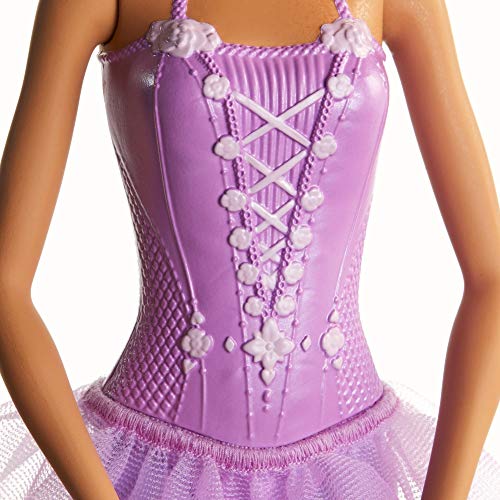 Barbie Bailarina de Ballet latina, muñeca para niños y niñas + 3 años (Mattel GJL6)