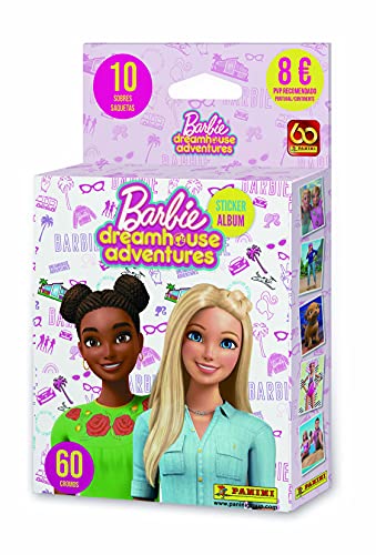 Barbie Dreamhouse Adventures- Ecoblister 10 Sobres, Multicolor, Normal (Panini España, S.A