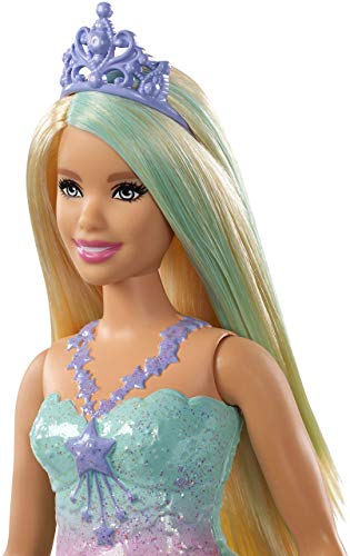 Barbie Dreamtopia - Muñeca Princesa rubia con conjunto de arociris (Mattel FXT14) , color/modelo surtido