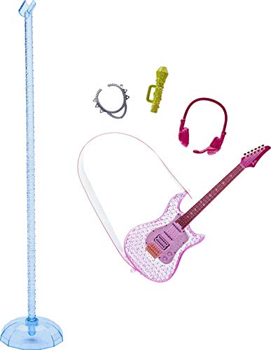 Barbie Grandes sueños en la gran ciudad Muñeca Malibú cantante con guitarra y accesorios de juguete (Mattel GYJ21)