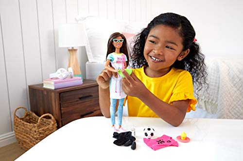 Barbie Quiero Ser - Muñeca con accesorios y profesiones sorpresa (Mattel GFX86)