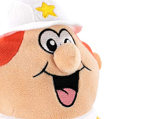 BARRADO Érase una Vez - Peluches Érase una Vez la Vida 30 Cm - Maestro, Globus, Globina, Metro, Jumbo - Calidad Super Soft (30 Cm, Policía Jumbo (Glóbulo Blanco))