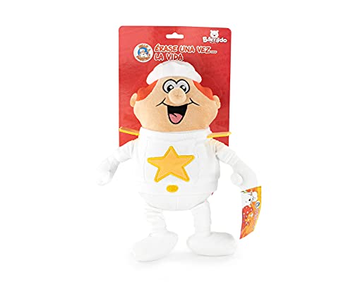 BARRADO Érase una Vez - Peluches Érase una Vez la Vida 30 Cm - Maestro, Globus, Globina, Metro, Jumbo - Calidad Super Soft (30 Cm, Policía Jumbo (Glóbulo Blanco))