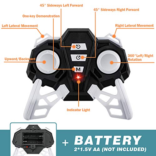 Baztoy Coche Teledirigido, 4WD Drift Stunt Coche RC, 2.4GHz Rotación de 360°Coche de Juguetes Niños 2 3 4 5 6 7 8 9 10 11 12 13 Años, Coche Radiocontrol para Regalos Navidad Cumpleaños Juegos