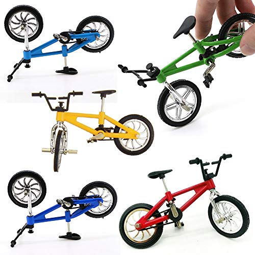 BESLIME Dedo Bikes BMX, mini bicicleta juguete aleación dedo bicicleta montaña, mini modelo, adornos de bicicleta modelo bola Gadgets - 5 piezas