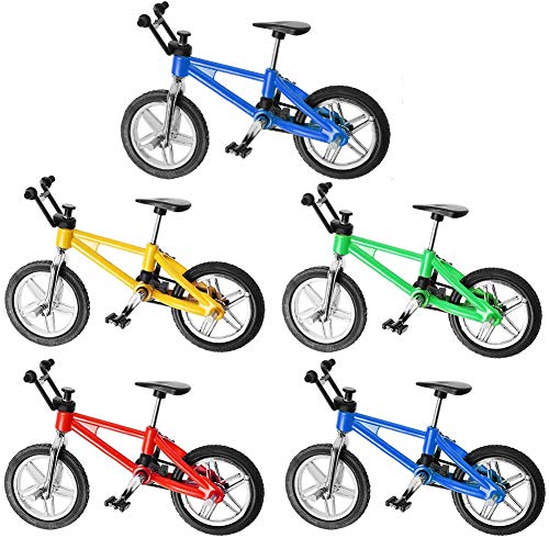 BESLIME Dedo Bikes BMX, mini bicicleta juguete aleación dedo bicicleta montaña, mini modelo, adornos de bicicleta modelo bola Gadgets - 5 piezas