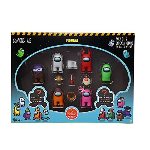 Bizak Among Us - Pack 8 en Caja Deluxe Surtido 1 (Fantasma Verde) (64112070)