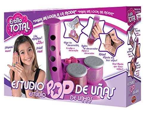 Bizak-Estilo Total Estudio Pop de Uñas 35005019, color rosa, 255.8 x 203.7 x 71.9
