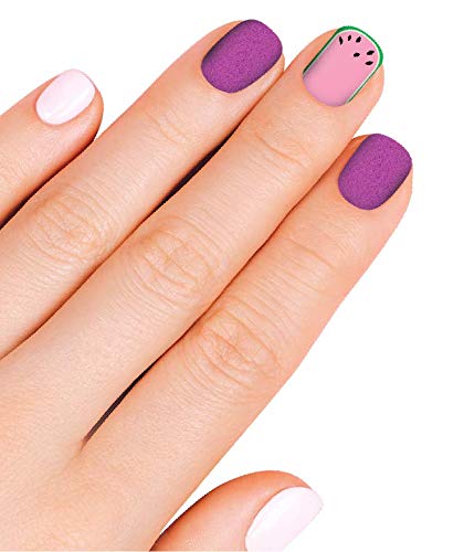 Blinger BGW0022 - Pegatinas para uñas con 2 Rollos de Pegatinas, Estilo 3, para niños a Partir de 6 años