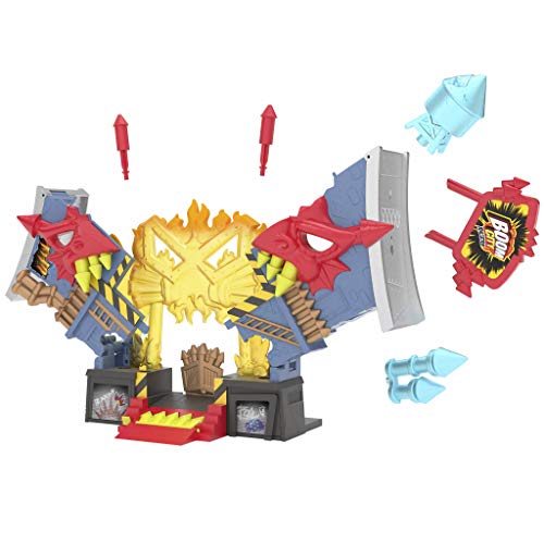 Boom City Racers - Infierno Explosivo, set de juego, incluye 1 coche (Famosa BMC02000)