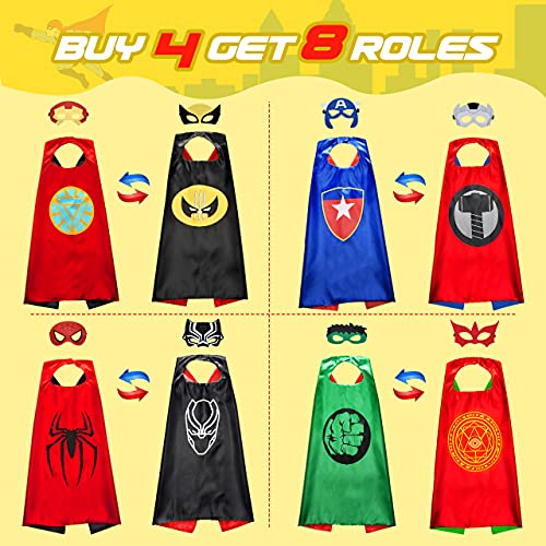 BOXYUEIN Juguetes Niños 2-14 Años, Regalo Navidad Niño Juguetes Juguetes Niña 3 4 5 6 7 8 9 10 11 12 13 14 Años Disfraz Mascara Halloween Juegos Educativos Regalos Cumpleaños Capa Disfraz 3-10 Años
