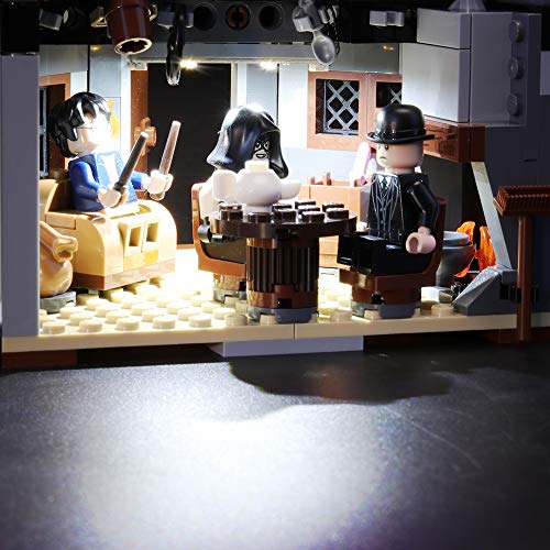 BRIKSMAX Kit de Iluminación Led para Harry Potter Cabaña de Hagrid Rescate de Buckbeak,Compatible con Ladrillos de Construcción Lego Modelo 75947, Juego de Legos no Incluido