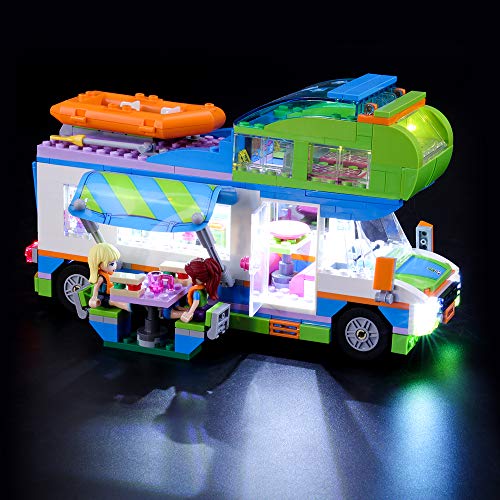 BRIKSMAX Kit de Iluminación Led para Lego Friends Autocaravana de MIA,Compatible con Ladrillos de Construcción Lego Modelo 41339, Juego de Legos no Incluido