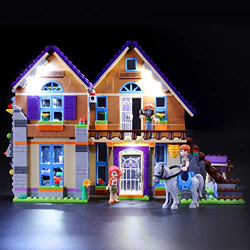 BRIKSMAX Kit de Iluminación Led para Lego Friends Casa de MIA,Compatible con Ladrillos de Construcción Lego Modelo 41369, Juego de Legos no Incluido