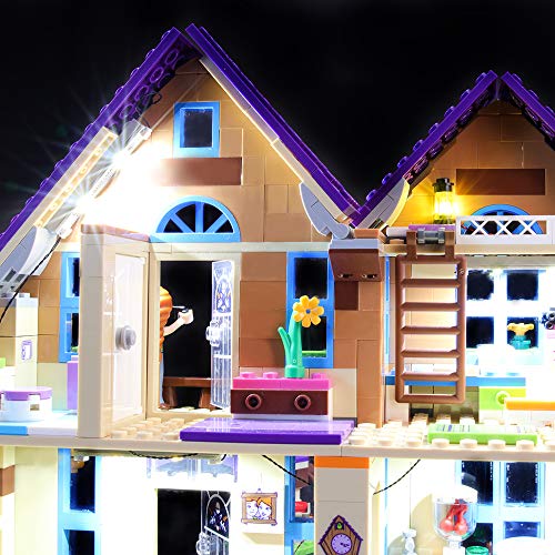 BRIKSMAX Kit de Iluminación Led para Lego Friends Casa de MIA,Compatible con Ladrillos de Construcción Lego Modelo 41369, Juego de Legos no Incluido