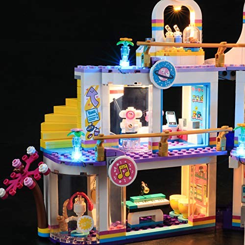 BRIKSMAX Kit de iluminación LED para Lego Friends Heartlake City Shopping Mall - Compatible con Lego 41450 Building Blocks Model- No incluir el Conjunto de Lego