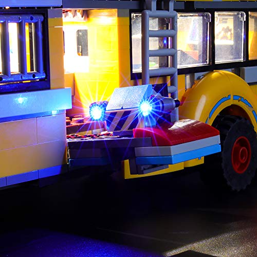 BRIKSMAX Kit de Iluminación Led para Lego Hidden Side Autobús de Intercepción,Compatible con Ladrillos de Construcción Lego Modelo 70423, Juego de Legos no Incluido