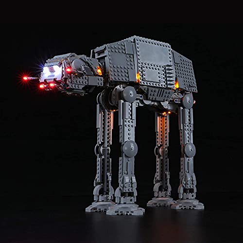 BRIKSMAX Kit de iluminación LED para Lego Star Wars AT-AT Walker, complemento de Juego de Luces LED para Lego Set 75288 (no Incluye Modelo Lego)