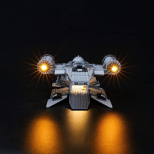 BRIKSMAX Kit de iluminación LED paraStar WarsThe Mandalorian™ Bounty Hunter Transport - Compatible con Lego 75292 Building Blocks Model- No incluir el Conjunto de Lego