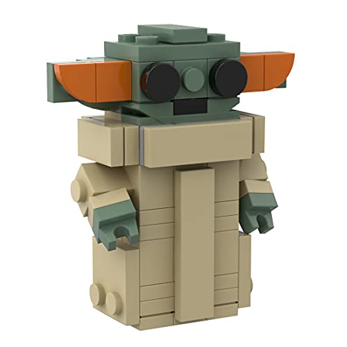 CALEN Baby Yoda - Juego de construcción para calendario de Adviento de Star Wars 2021, compatible con minifigura Lego Star Wars (66 unidades)
