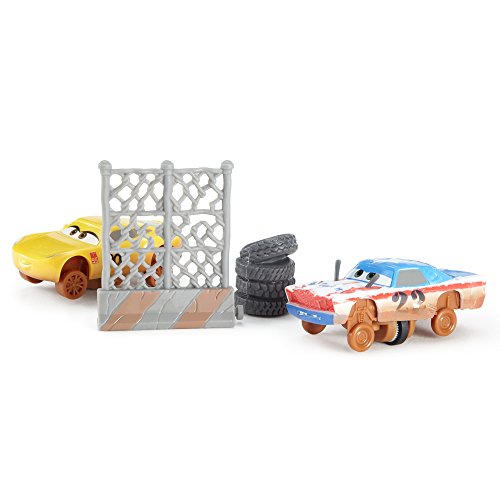 Cars 3 FCW09 Crazy 8 Crashers Cigalert & Cruz Ramirez as Frances Beltline - Coches, juego de 2