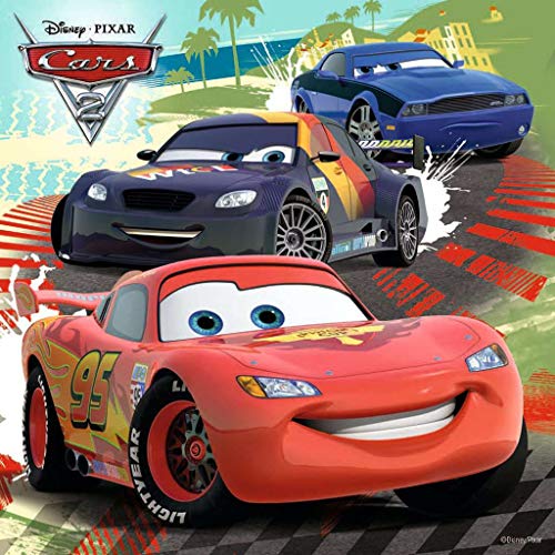 Cars - Puzzle, Pack de 3 x 49 piezas (Ravensburger 09281)
