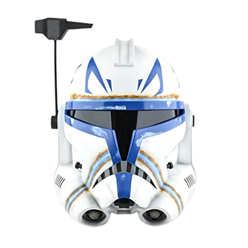 Casco Mandaloriana, Casco Látex Star Wars The Black Series Boba Fett, Casco de The Mandalorian para Cosplay o Disfraz, Decoración de Máscara de Halloween